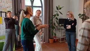 Bibliotekarki z gminy Gołuchów w Opatówku