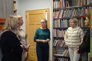 Bibliotekarki z gminy Gołuchów w Opatówku