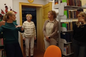 Bibliotekarki z gminy Gołuchów w Opatówku