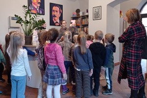 Przedszkolaki z Marchwacza z odwiedzinami w Opatówku